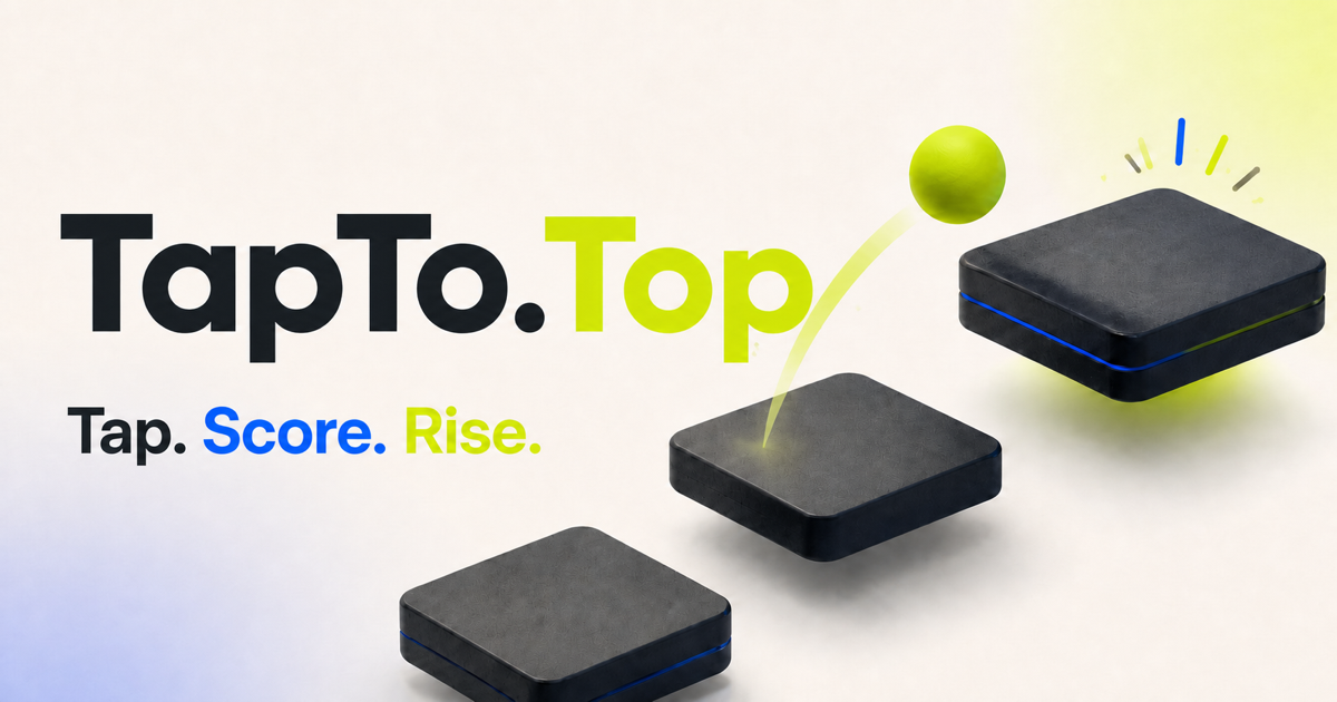 TapTo.Top jumping game and product leaderboard